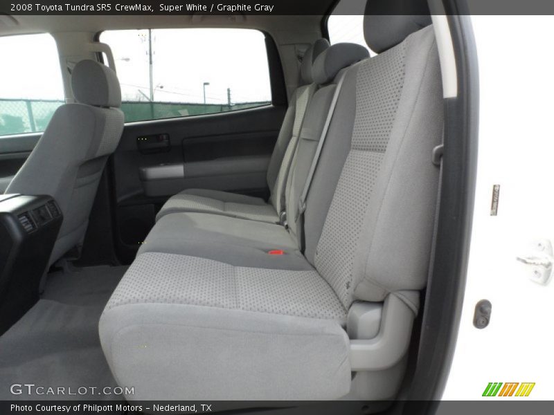 Super White / Graphite Gray 2008 Toyota Tundra SR5 CrewMax