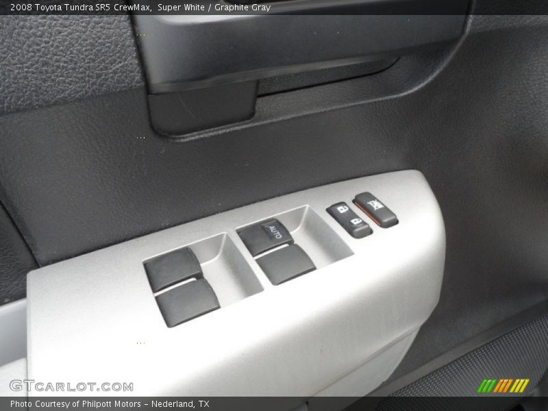 Super White / Graphite Gray 2008 Toyota Tundra SR5 CrewMax