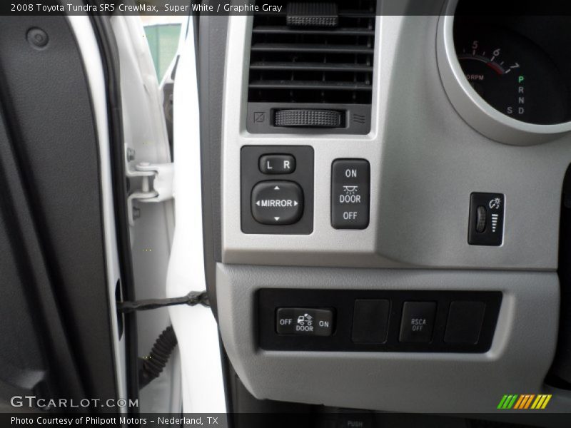 Super White / Graphite Gray 2008 Toyota Tundra SR5 CrewMax