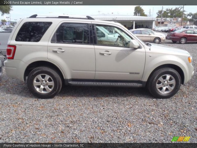 Light Sage Metallic / Camel 2008 Ford Escape Limited