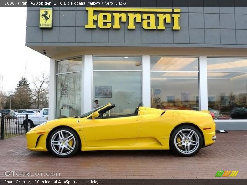  2006 F430 Spider F1 Giallo Modena (Yellow)