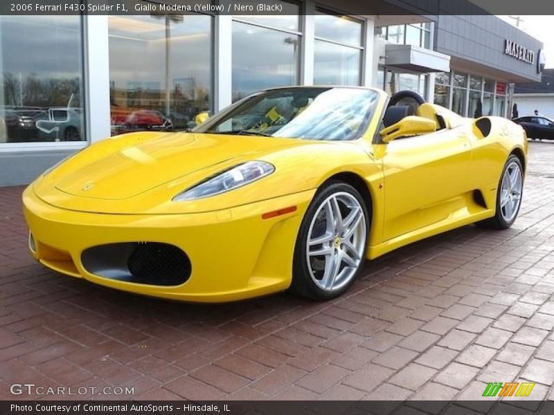 Front 3/4 View of 2006 F430 Spider F1