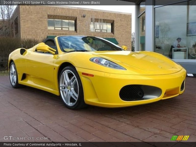 Front 3/4 View of 2006 F430 Spider F1