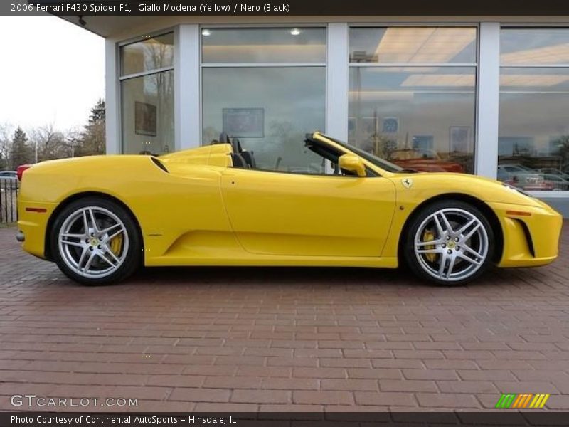  2006 F430 Spider F1 Giallo Modena (Yellow)