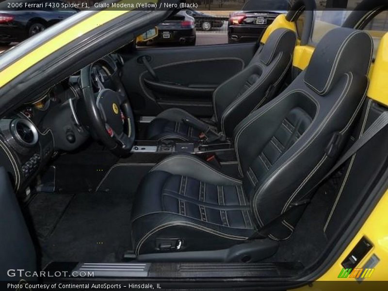  2006 F430 Spider F1 Nero (Black) Interior