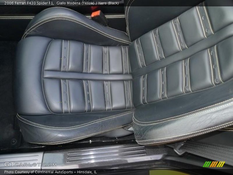  2006 F430 Spider F1 Nero (Black) Interior