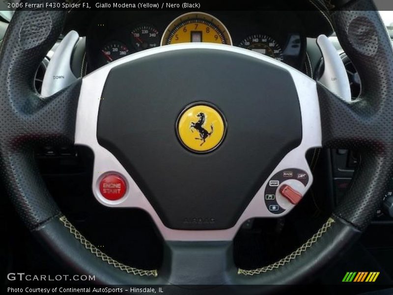  2006 F430 Spider F1 Steering Wheel