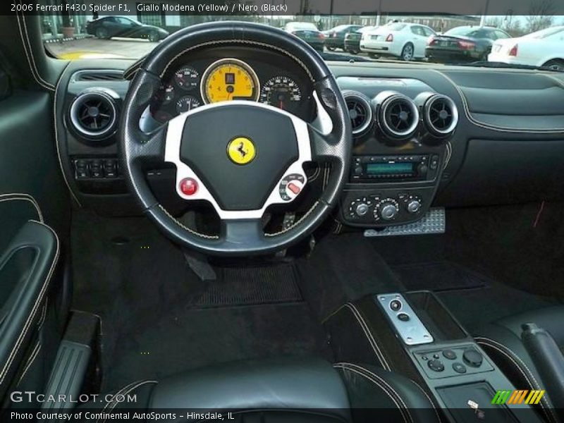 Dashboard of 2006 F430 Spider F1