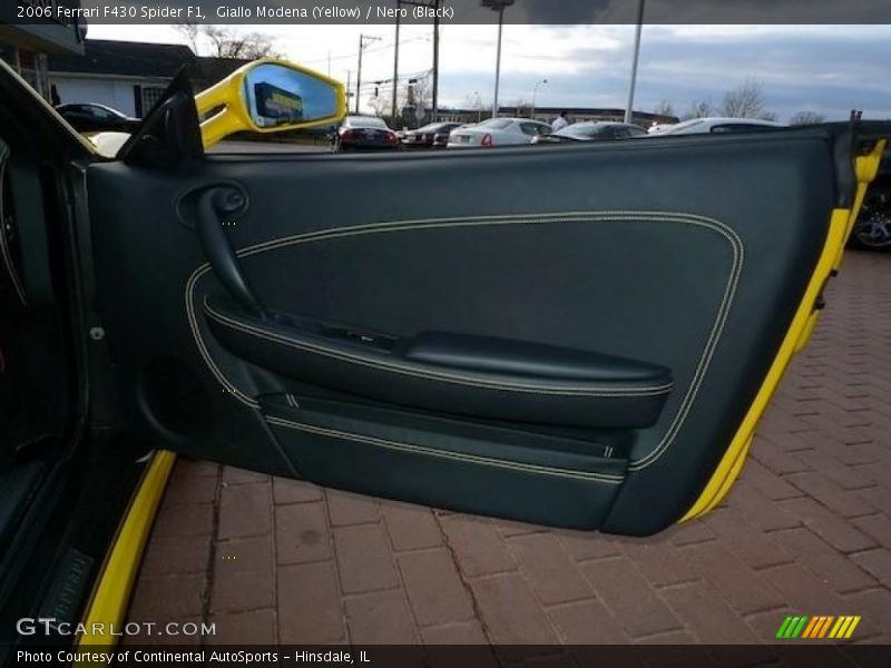 Door Panel of 2006 F430 Spider F1
