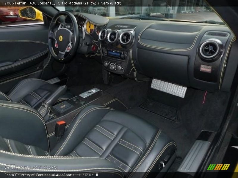 Dashboard of 2006 F430 Spider F1