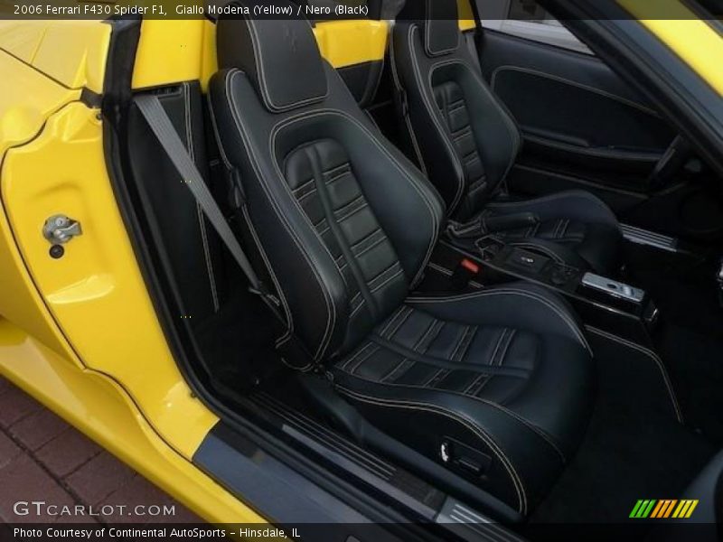  2006 F430 Spider F1 Nero (Black) Interior