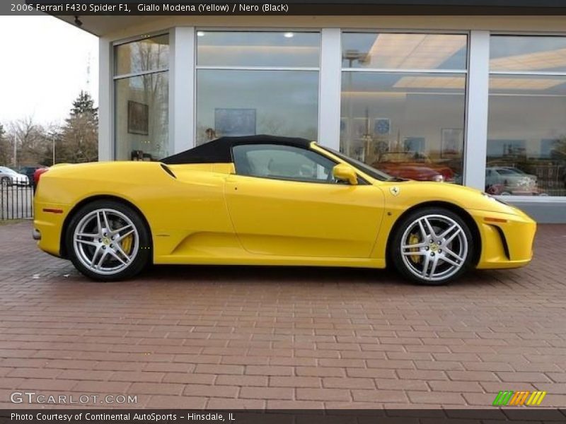  2006 F430 Spider F1 Giallo Modena (Yellow)