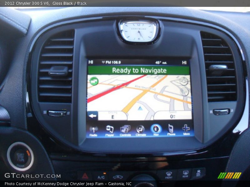 Navigation of 2012 300 S V6