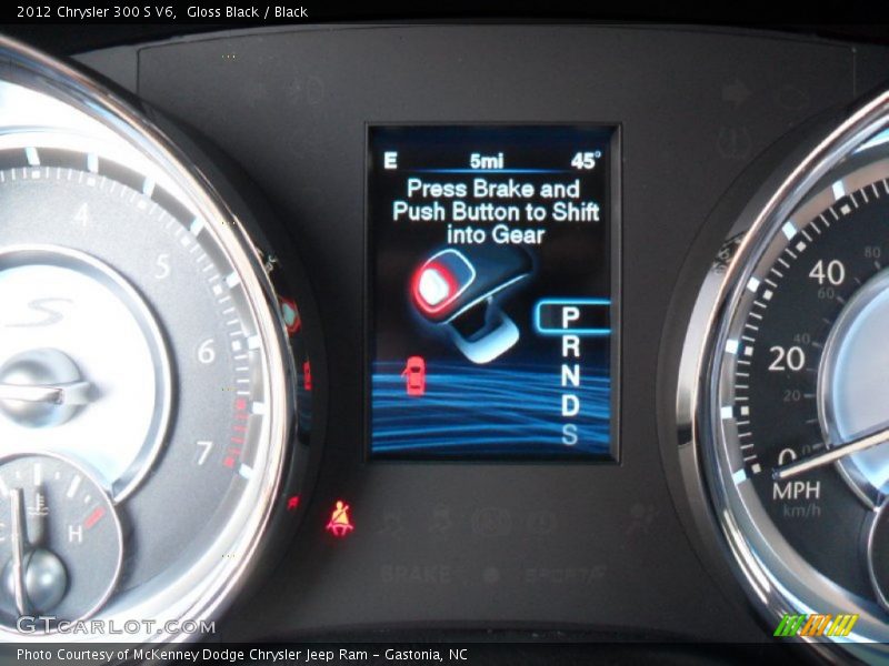 Gloss Black / Black 2012 Chrysler 300 S V6