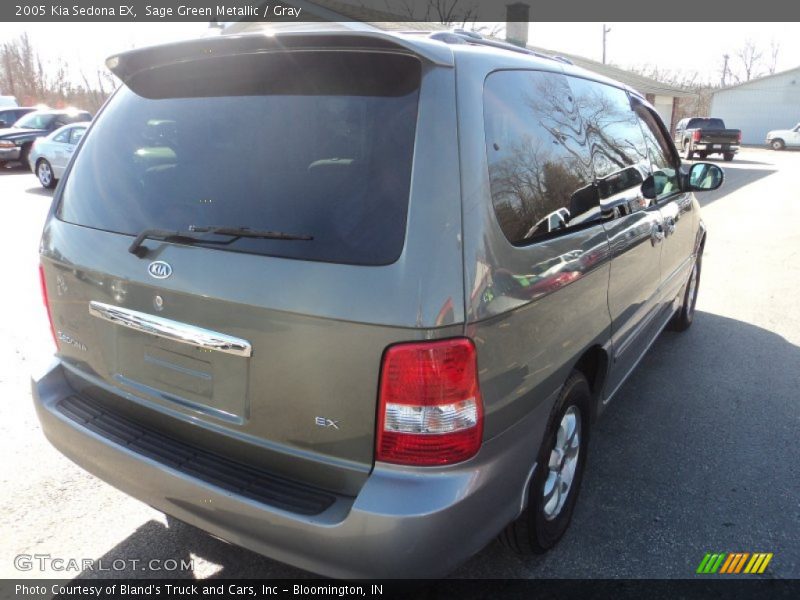 Sage Green Metallic / Gray 2005 Kia Sedona EX