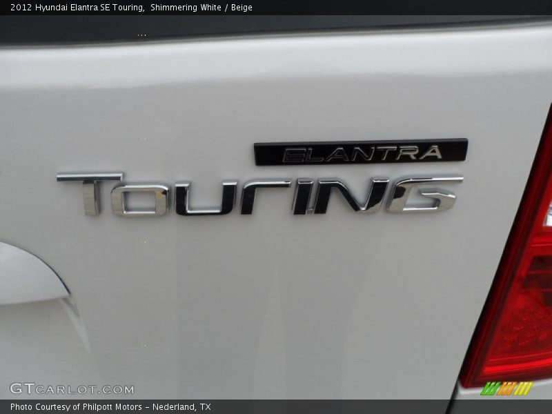  2012 Elantra SE Touring Logo