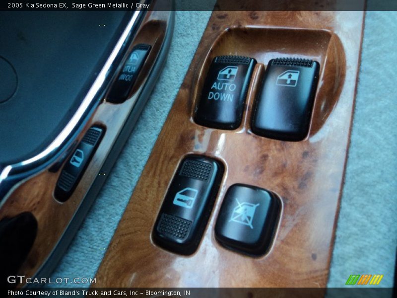 Sage Green Metallic / Gray 2005 Kia Sedona EX