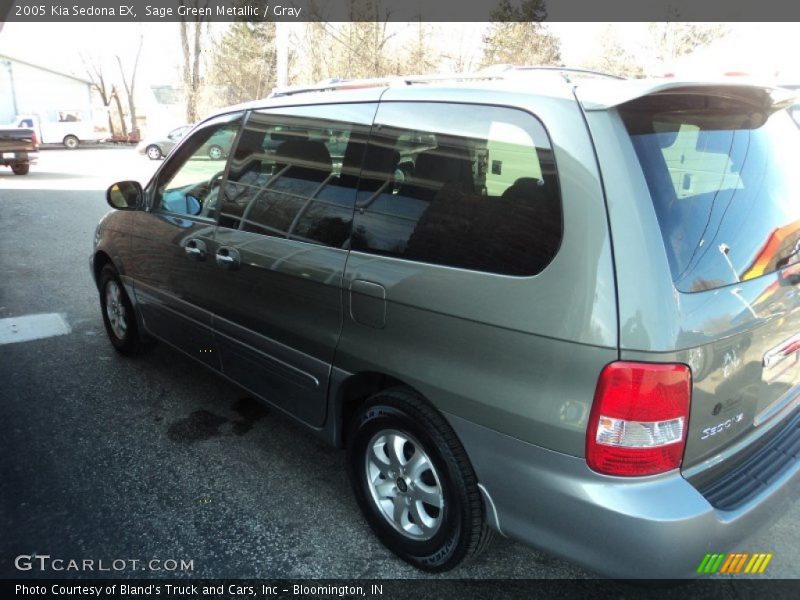 Sage Green Metallic / Gray 2005 Kia Sedona EX
