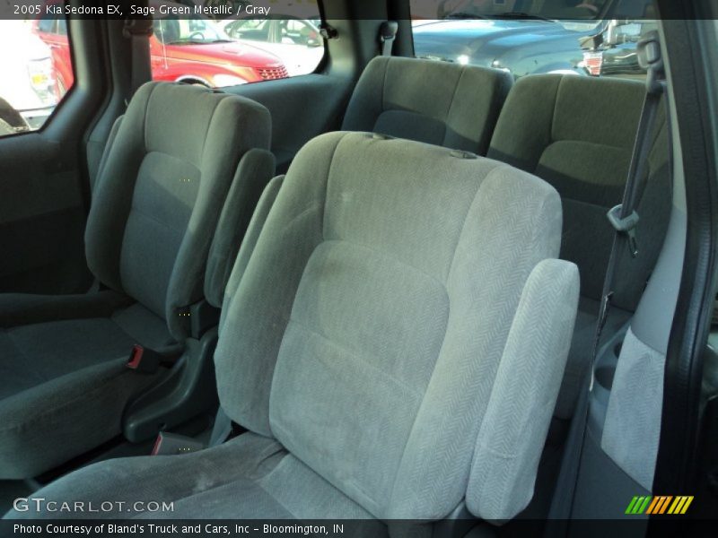 Sage Green Metallic / Gray 2005 Kia Sedona EX