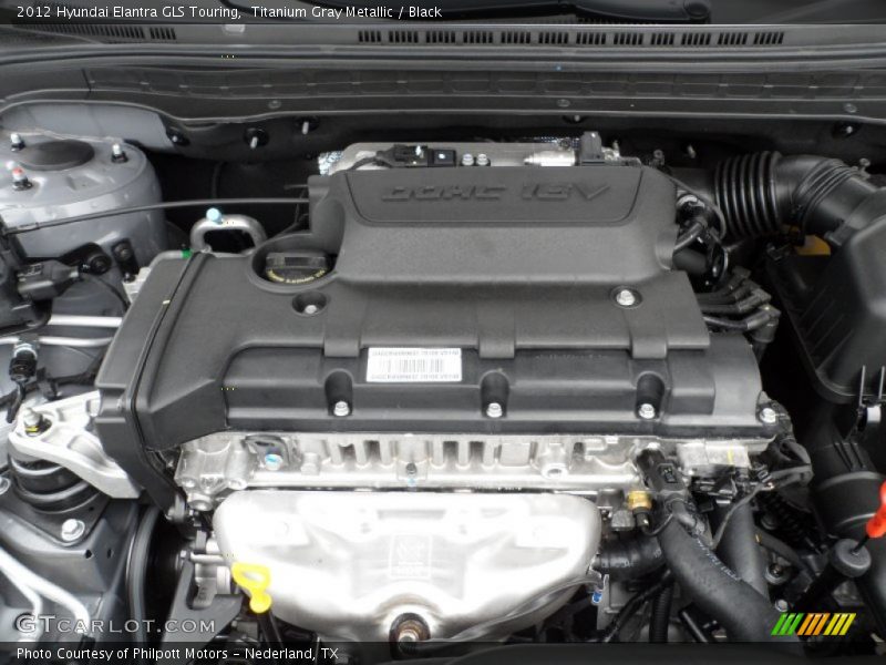  2012 Elantra GLS Touring Engine - 2.0 Liter DOHC 16-Valve D-CVVT 4 Cylinder