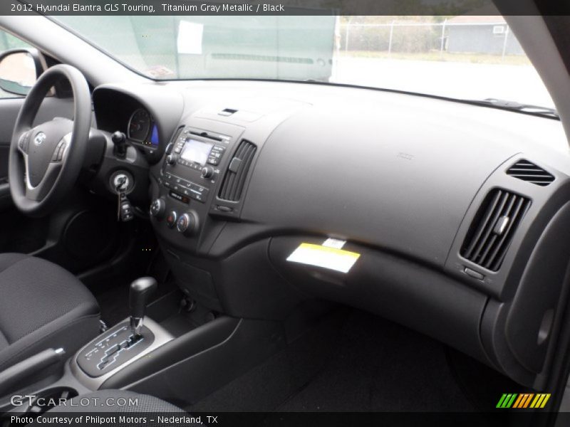 Titanium Gray Metallic / Black 2012 Hyundai Elantra GLS Touring