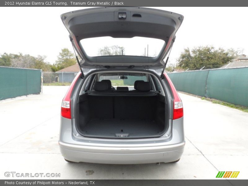 Titanium Gray Metallic / Black 2012 Hyundai Elantra GLS Touring