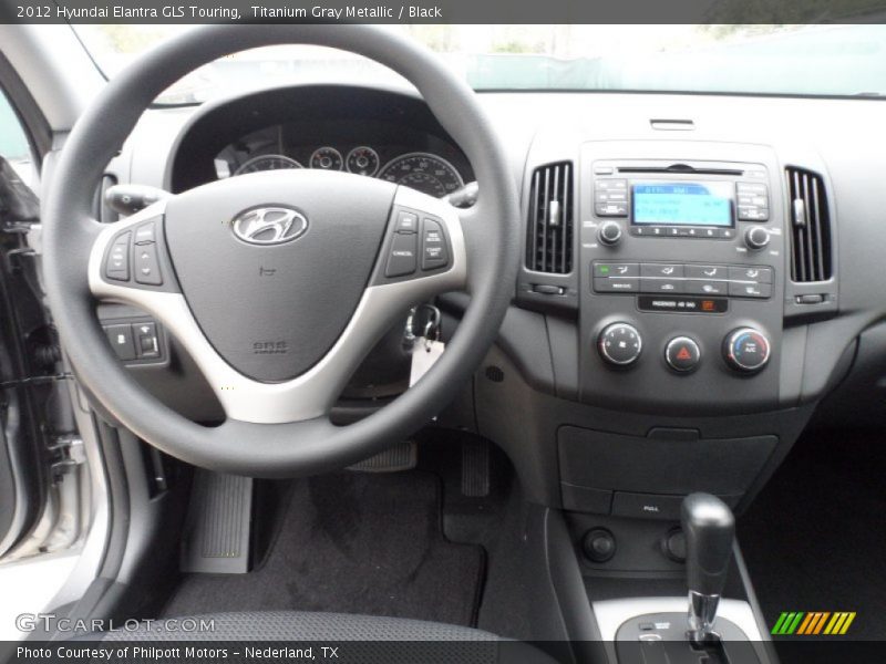 Dashboard of 2012 Elantra GLS Touring