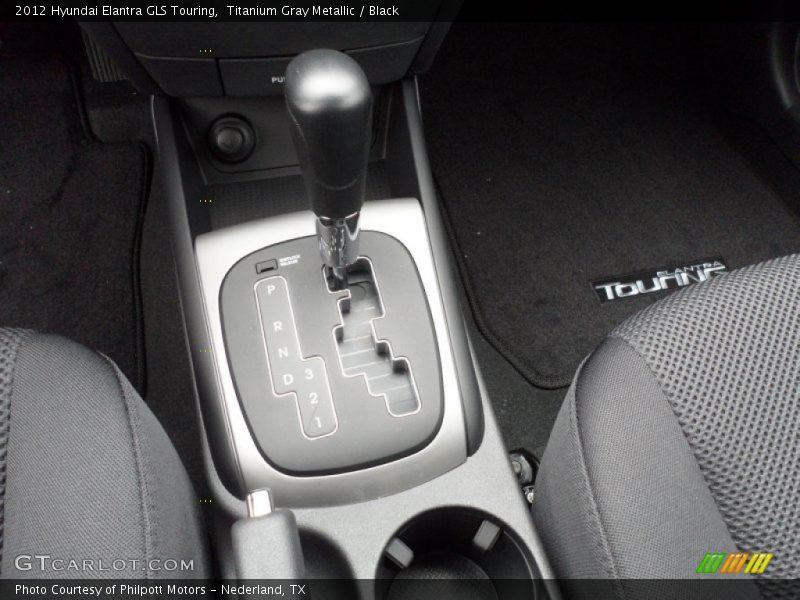 Titanium Gray Metallic / Black 2012 Hyundai Elantra GLS Touring