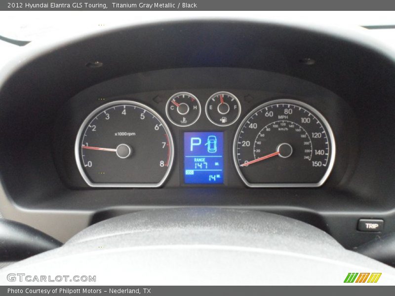  2012 Elantra GLS Touring GLS Touring Gauges