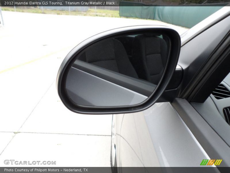 Titanium Gray Metallic / Black 2012 Hyundai Elantra GLS Touring