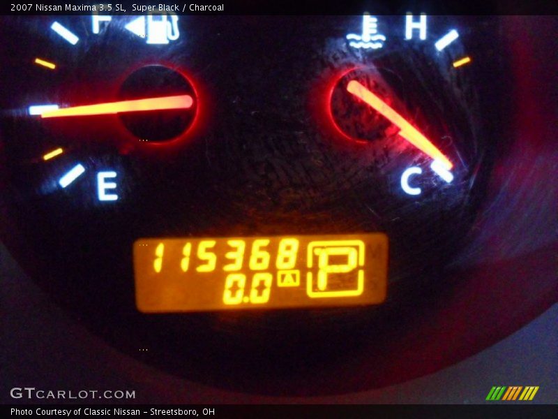 Super Black / Charcoal 2007 Nissan Maxima 3.5 SL