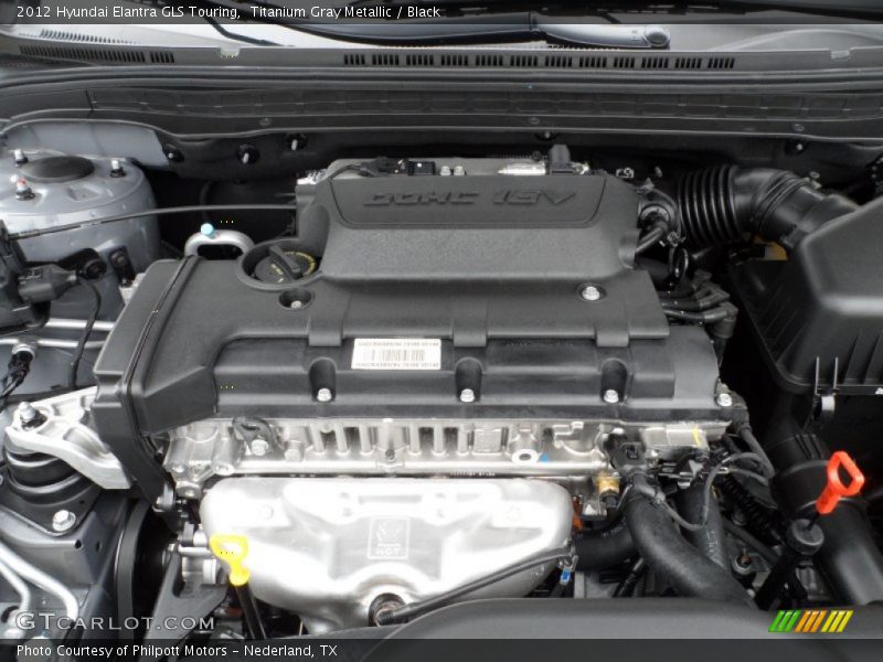  2012 Elantra GLS Touring Engine - 2.0 Liter DOHC 16-Valve D-CVVT 4 Cylinder