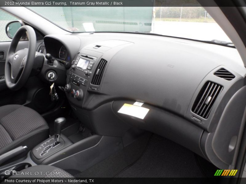 Titanium Gray Metallic / Black 2012 Hyundai Elantra GLS Touring