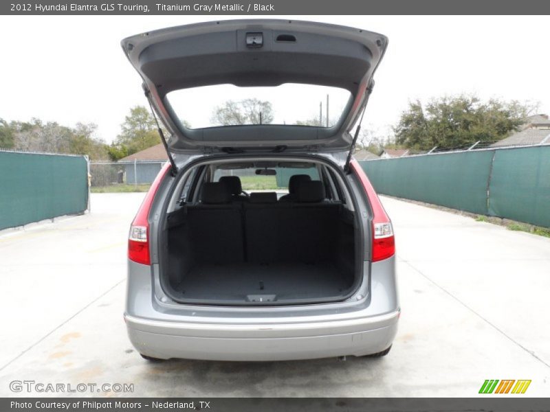 Titanium Gray Metallic / Black 2012 Hyundai Elantra GLS Touring