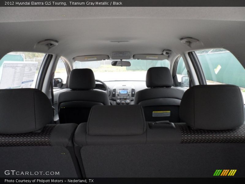Titanium Gray Metallic / Black 2012 Hyundai Elantra GLS Touring