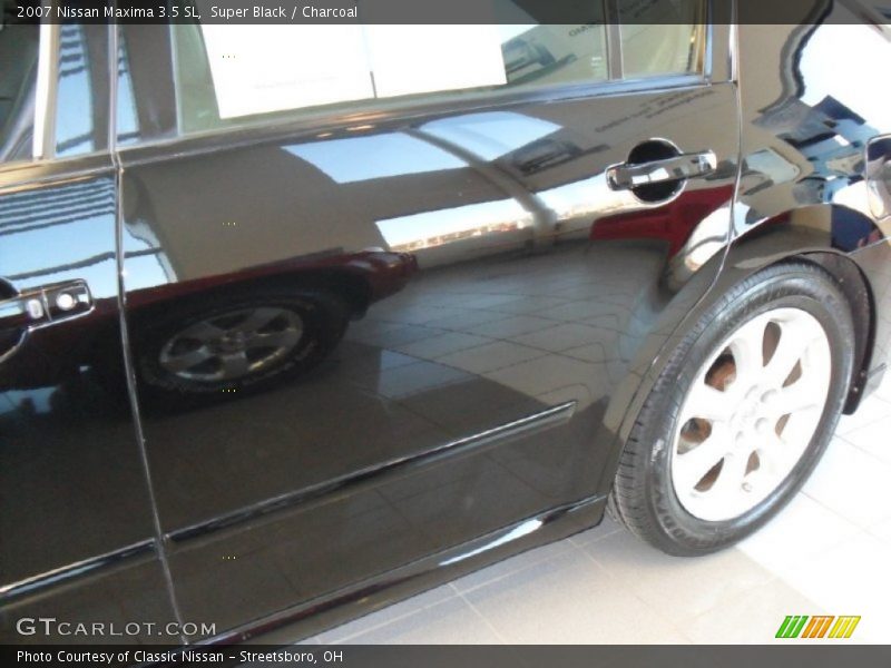 Super Black / Charcoal 2007 Nissan Maxima 3.5 SL