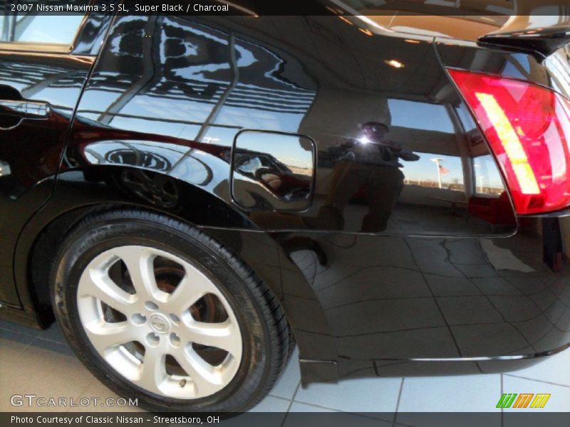 Super Black / Charcoal 2007 Nissan Maxima 3.5 SL
