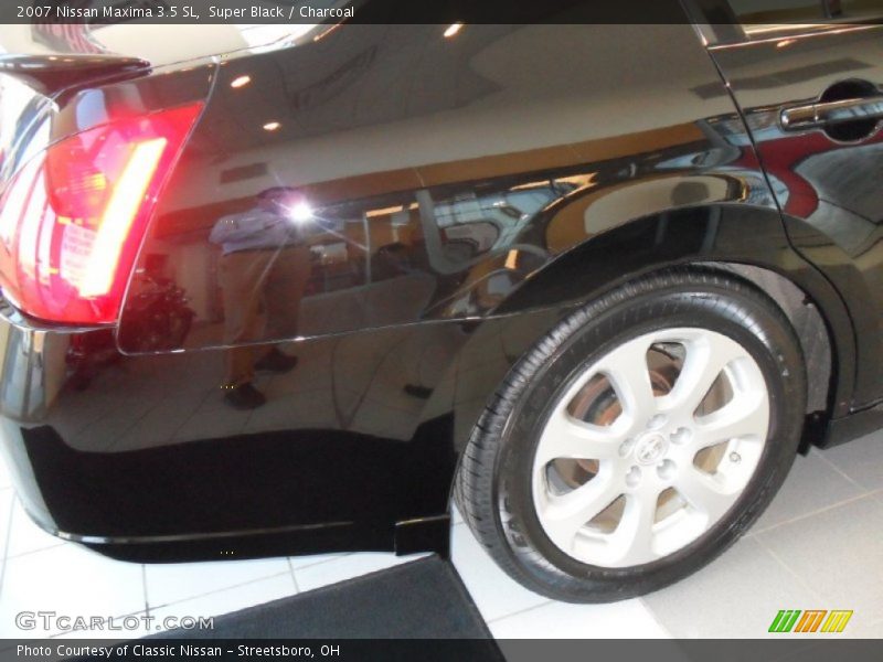 Super Black / Charcoal 2007 Nissan Maxima 3.5 SL