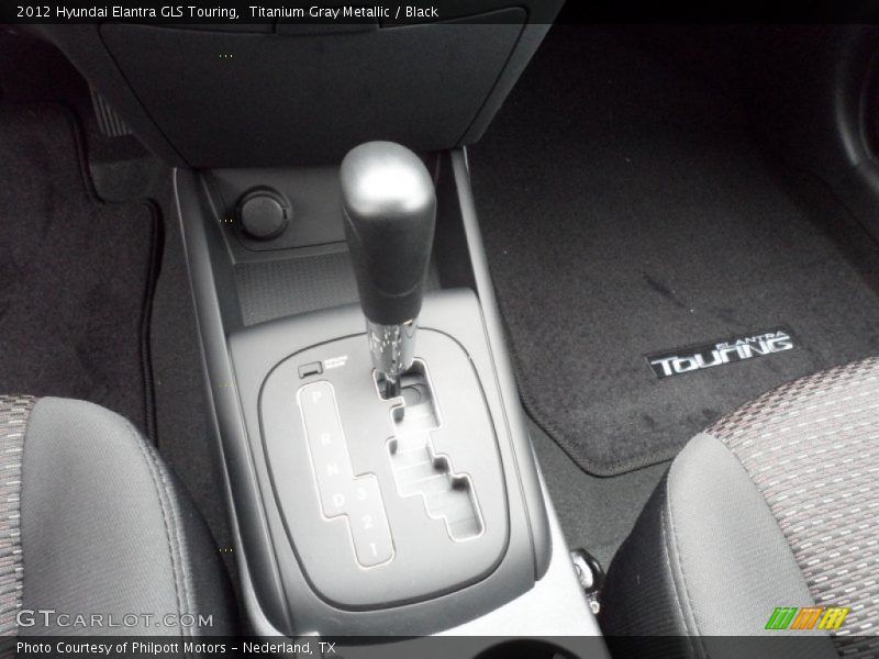 Titanium Gray Metallic / Black 2012 Hyundai Elantra GLS Touring