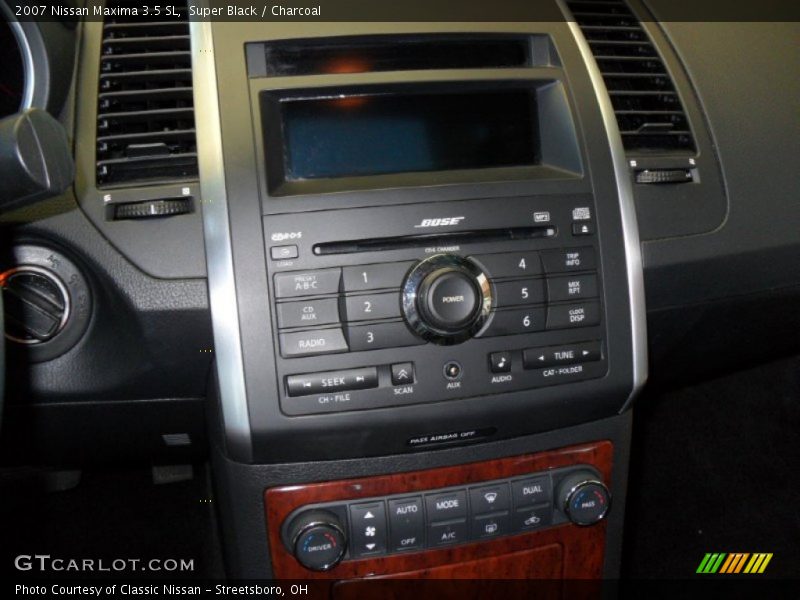 Super Black / Charcoal 2007 Nissan Maxima 3.5 SL