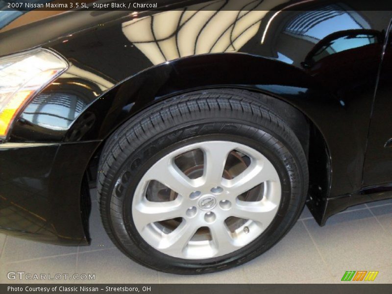 Super Black / Charcoal 2007 Nissan Maxima 3.5 SL