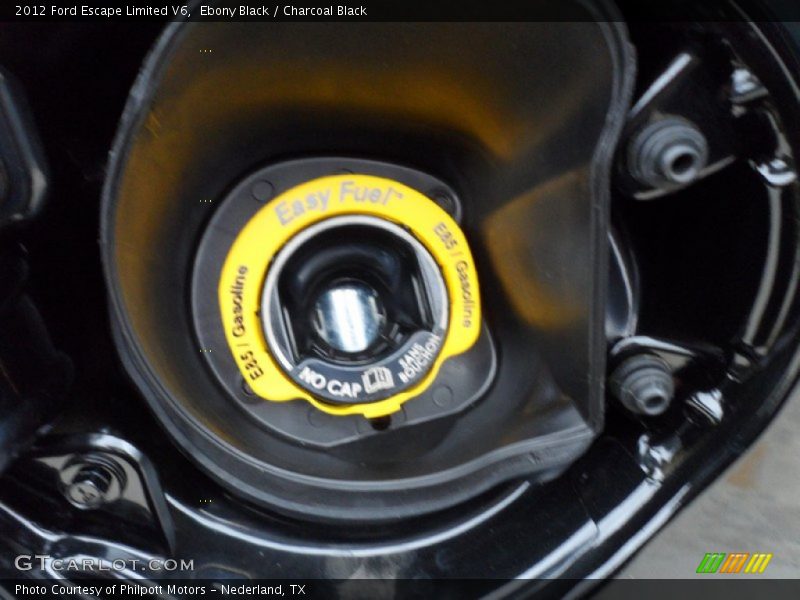 Ebony Black / Charcoal Black 2012 Ford Escape Limited V6