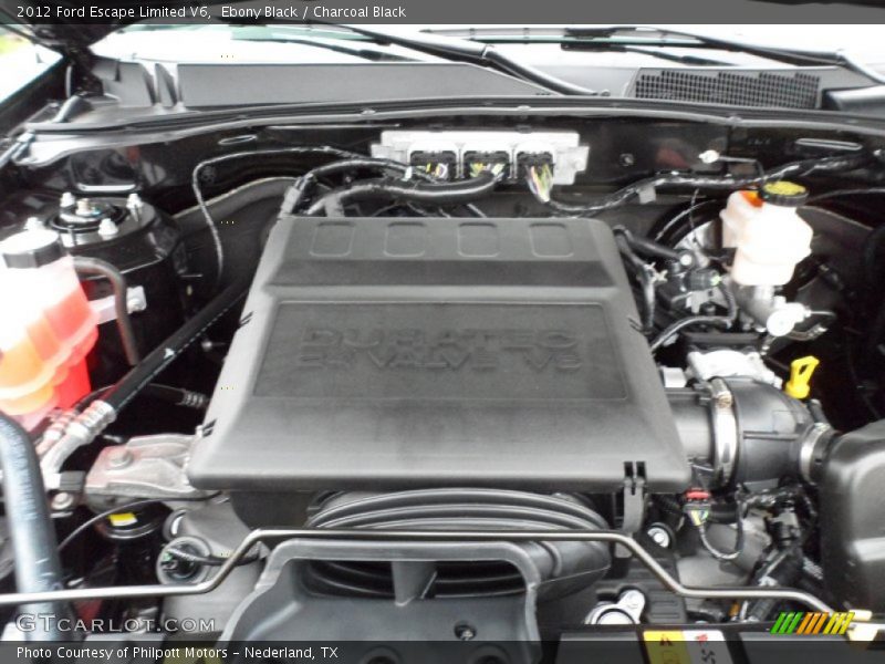 Ebony Black / Charcoal Black 2012 Ford Escape Limited V6