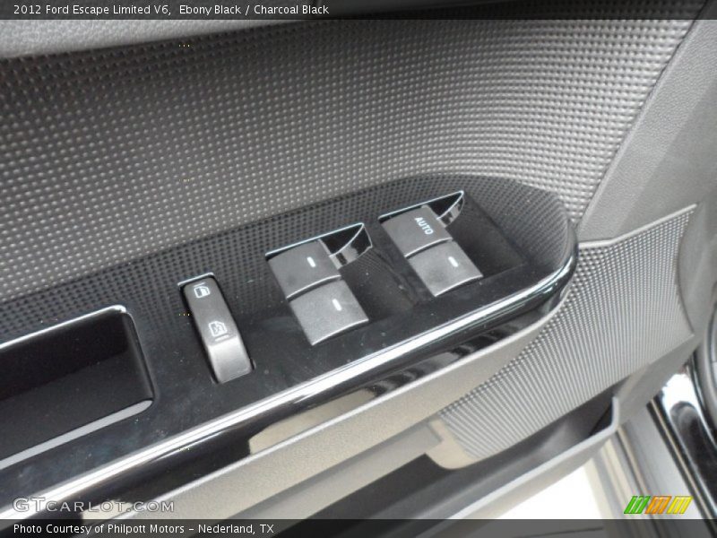 Ebony Black / Charcoal Black 2012 Ford Escape Limited V6
