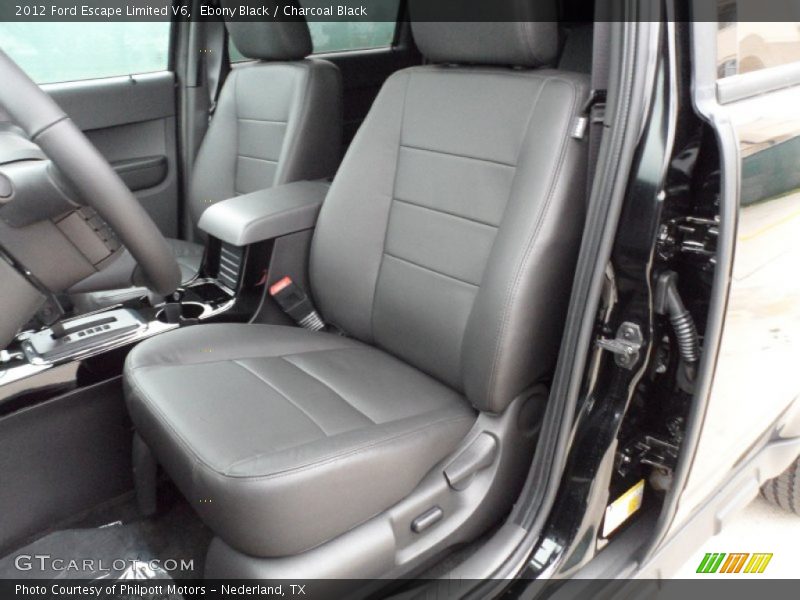 Ebony Black / Charcoal Black 2012 Ford Escape Limited V6