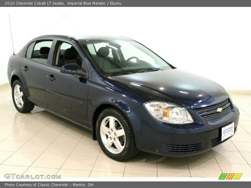 Imperial Blue Metallic / Ebony 2010 Chevrolet Cobalt LT Sedan
