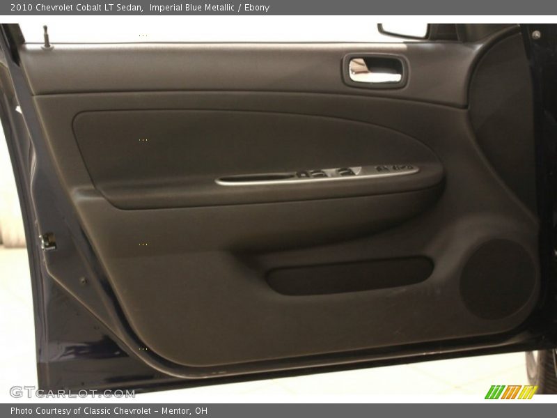 Imperial Blue Metallic / Ebony 2010 Chevrolet Cobalt LT Sedan