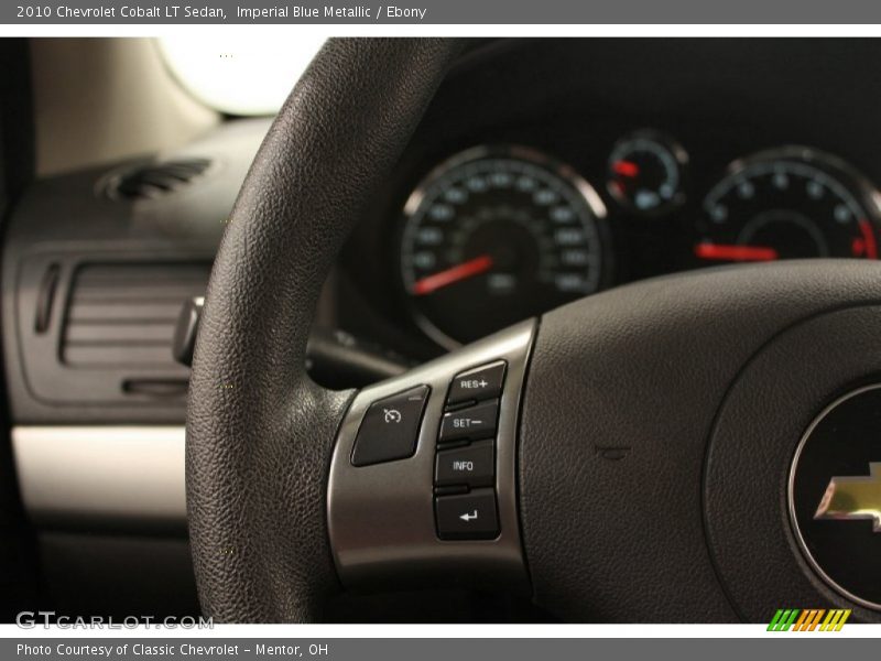 Imperial Blue Metallic / Ebony 2010 Chevrolet Cobalt LT Sedan