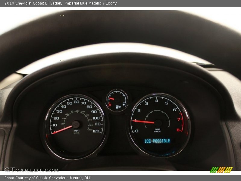 Imperial Blue Metallic / Ebony 2010 Chevrolet Cobalt LT Sedan