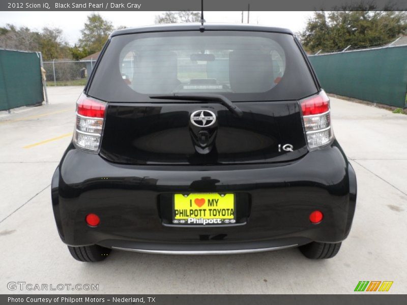 Black Sand Pearl / Dark Gray 2012 Scion iQ